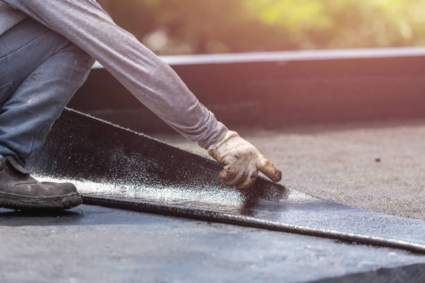 Professional Basement Waterproofing technician working in Star City, IN